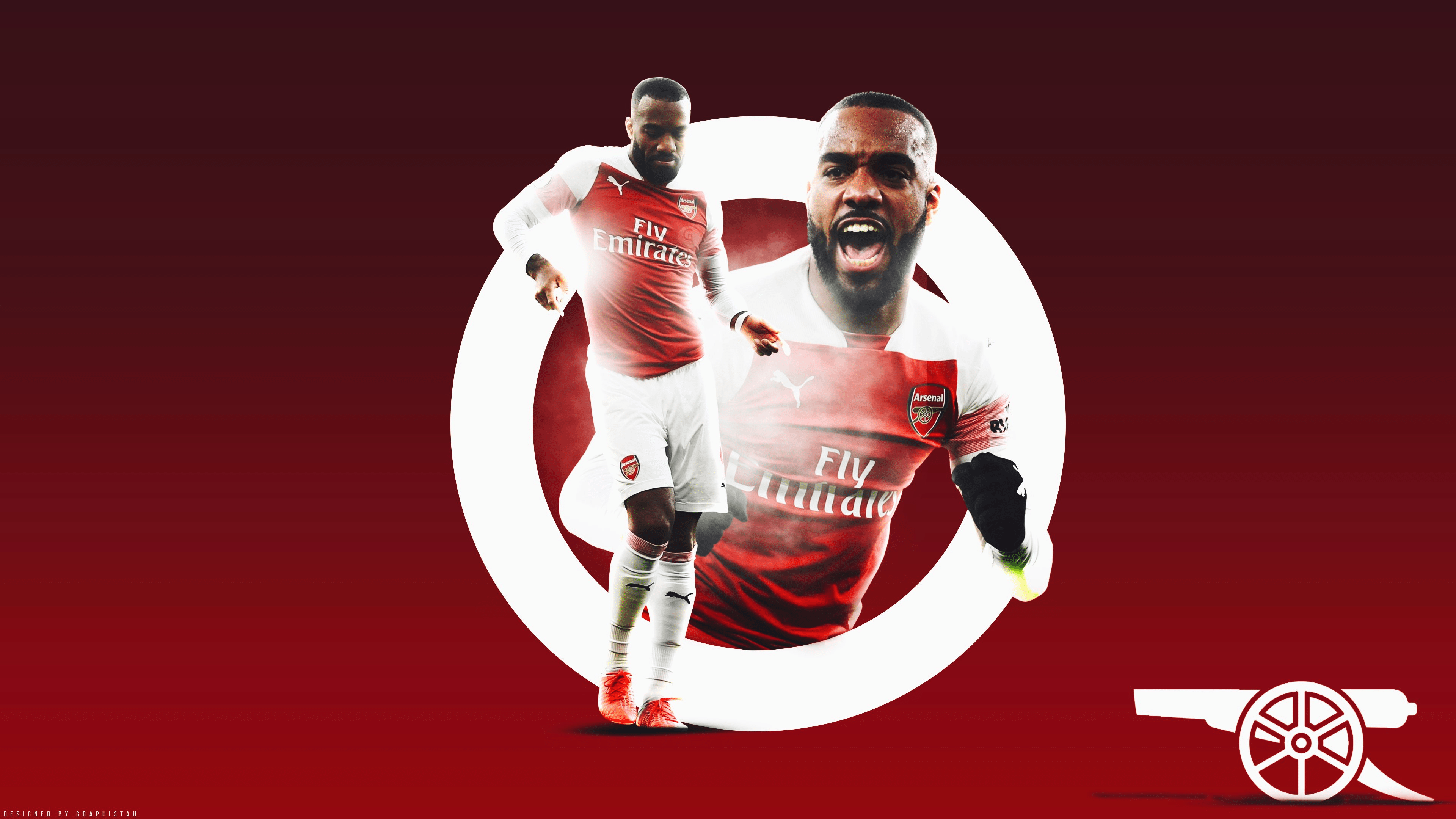 3840x2160 Alexandre Lacazette 4k Ultra HD Wallpaper. Background Image