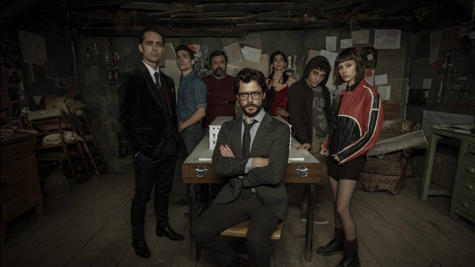 1600x900 Professor La Casa De Papel Wallpaper