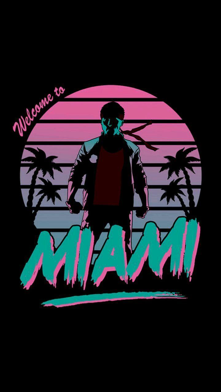 720x1280 Wallpaper. Kung fury, Retro waves, 80s neon