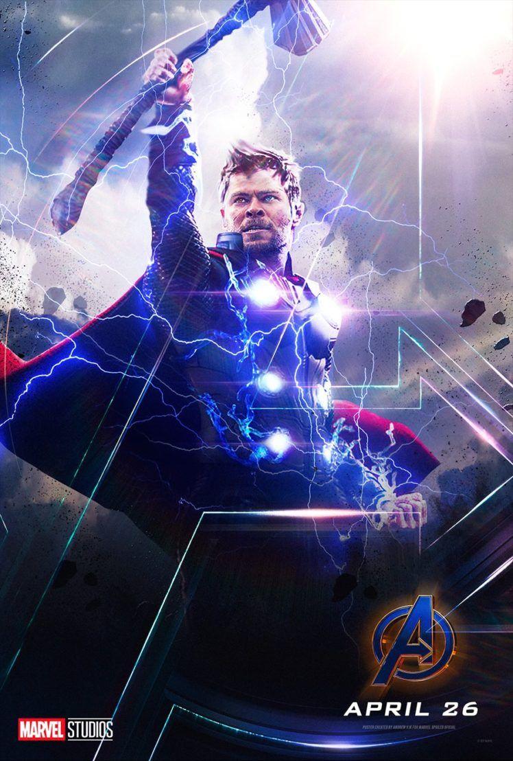 748x1108 Chris Hemsworth, Thor, Avengers Endgame, Marvel Cinematic