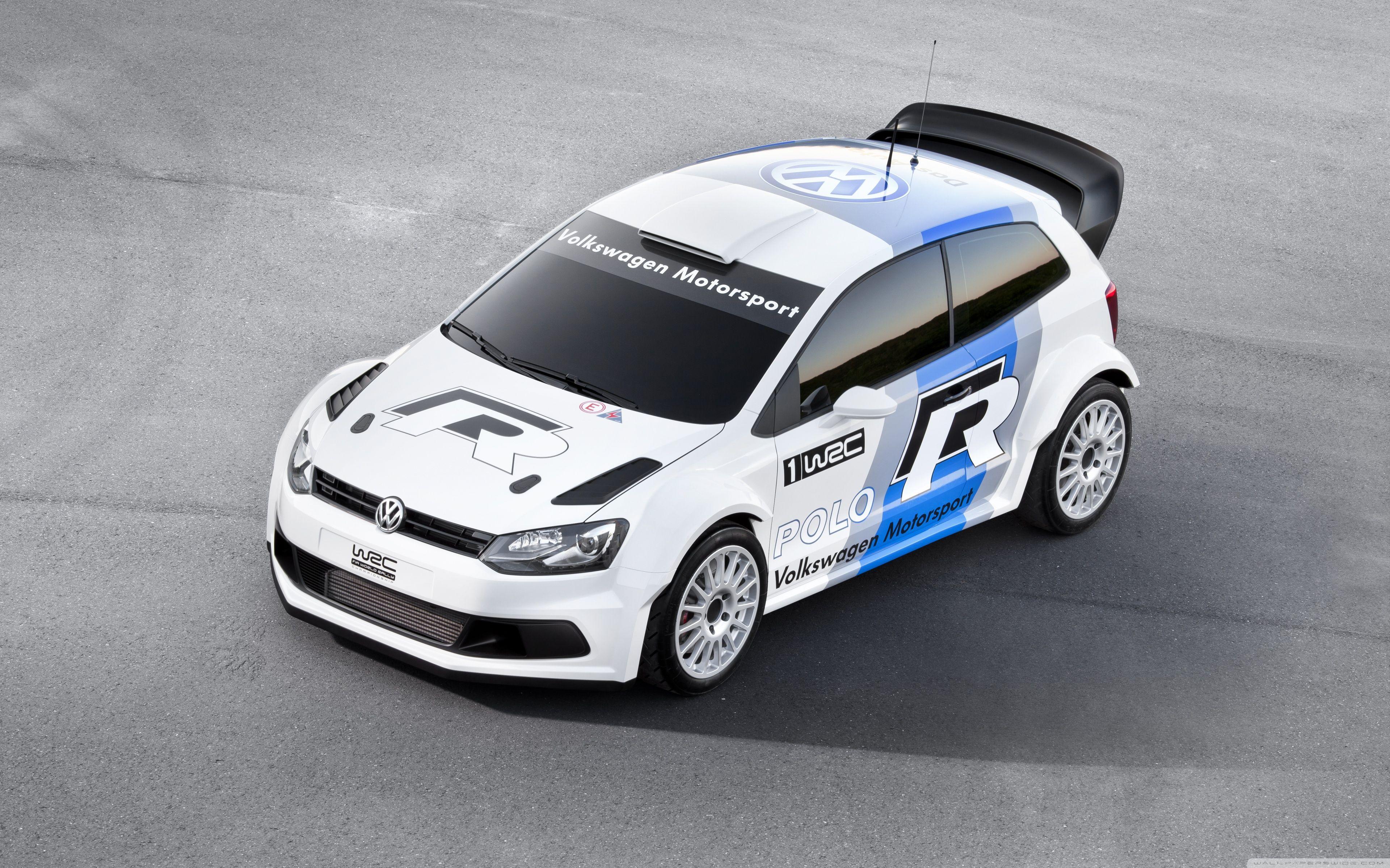 3840x2400 Volkswagen Polo WRC Ultra HD Desktop Background Wallpaper for 4K