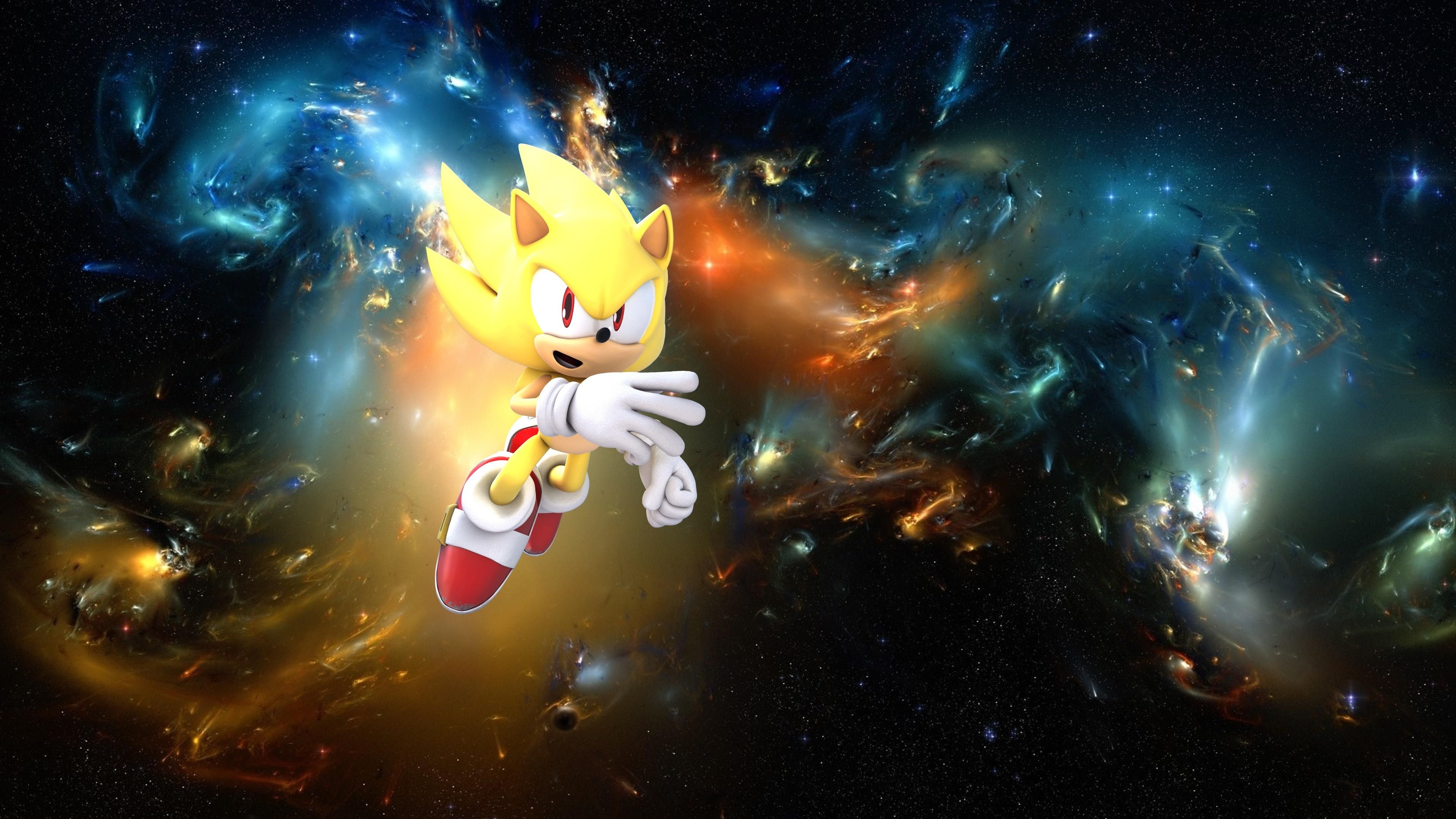 3840x2160 Hyper Sonic Wallpaper
