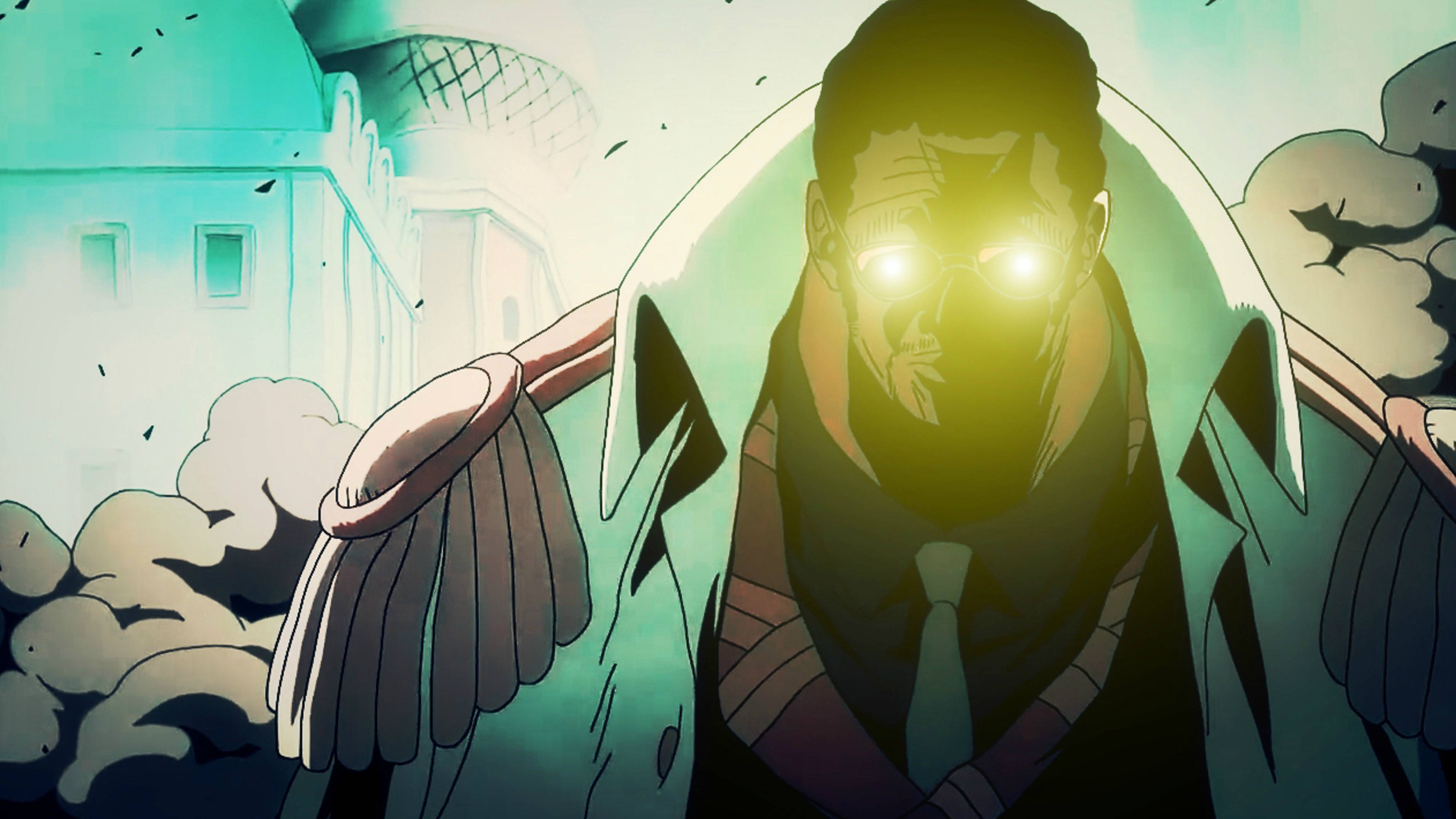 4096x2304 A Quick Kizaru Wallpaper I Made Piece Admiral Kizaru