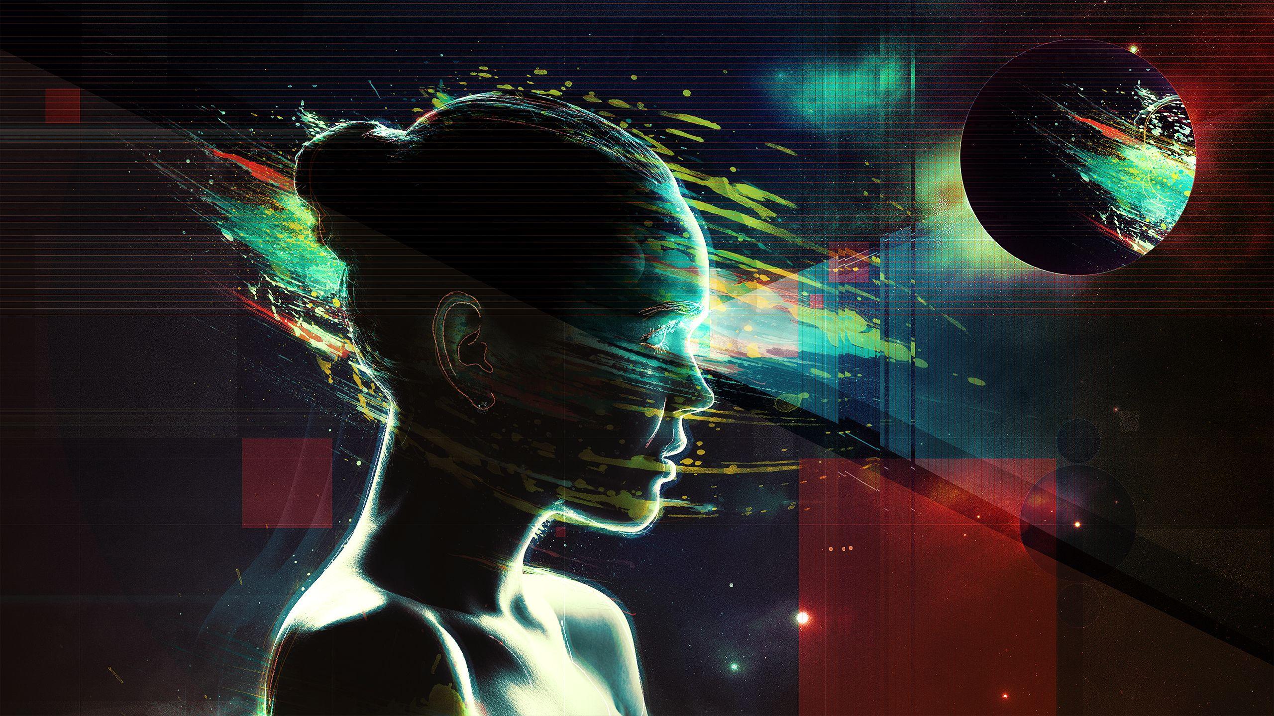 2560x1440 Psychedelic HD Wallpaper
