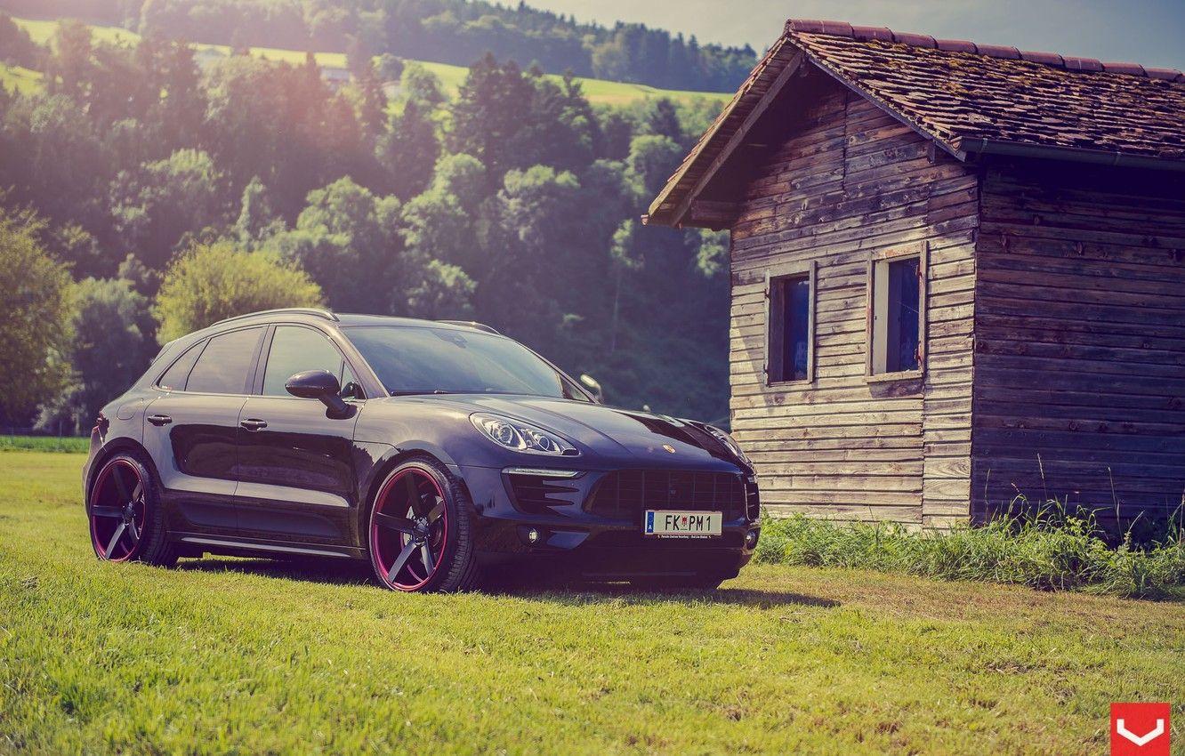 1332x850 Wallpaper nature, auto, Porsche Macan image for desktop