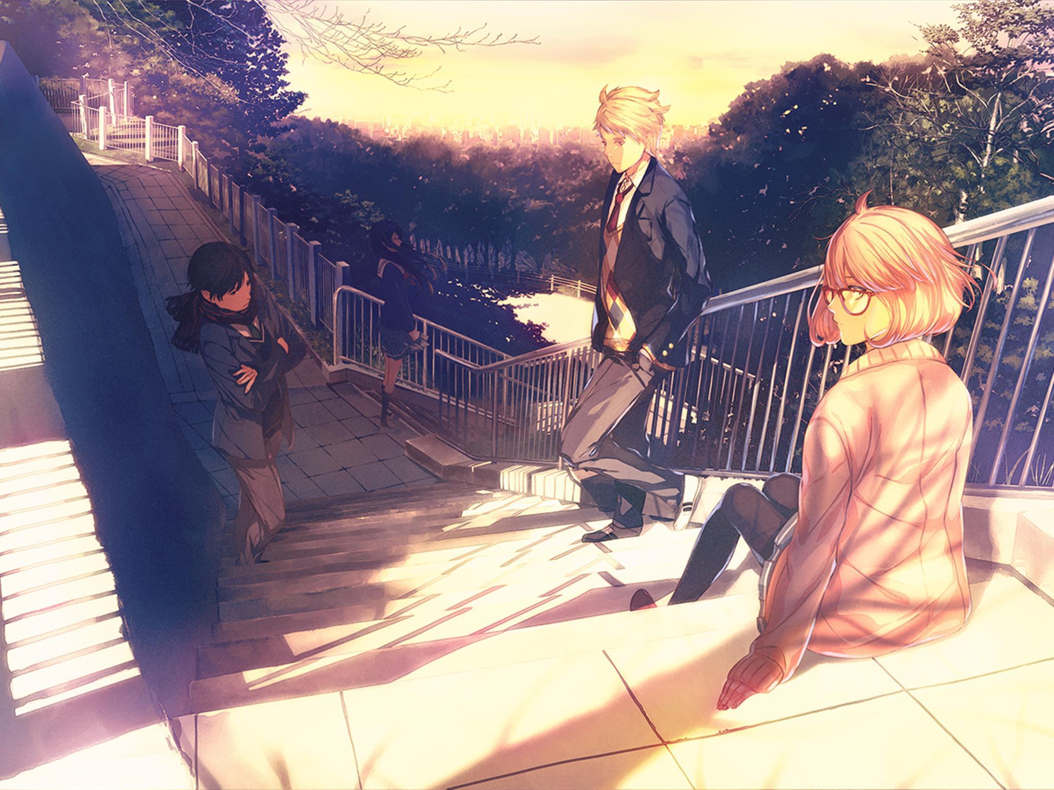 2048x1536 Wallpaper Anime, kyoukai no kanata