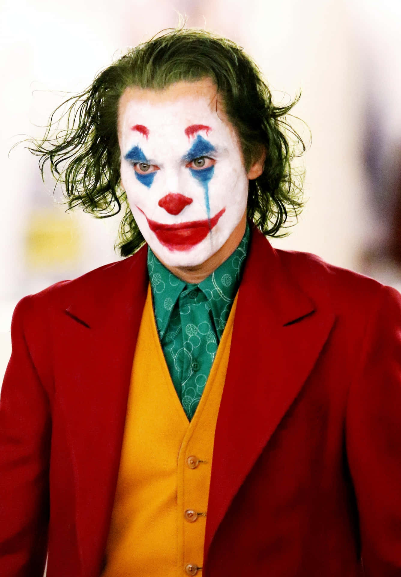 1336x1920 Film Red Joker 4k Phone Wallpaper