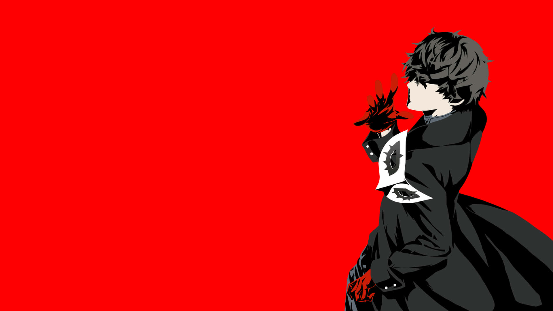1920x1080 Joker Persona 5 Red Aesthetic Wallpaper