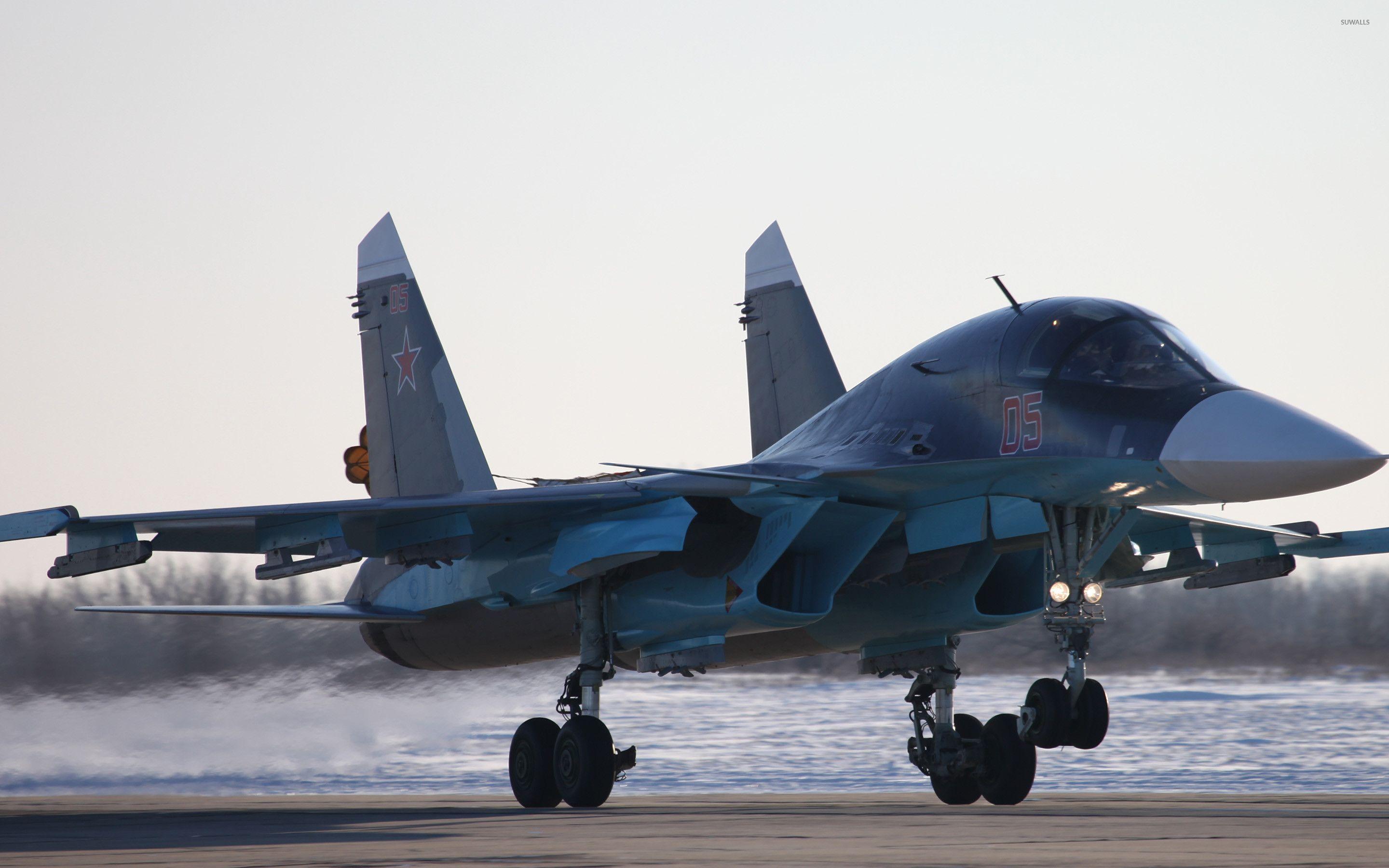 2880x1800 Su 35 Wallpaper
