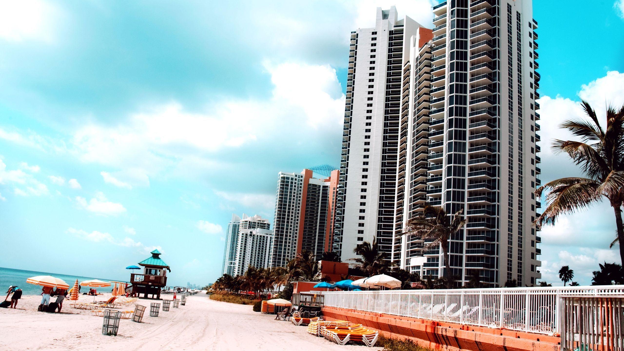2560x1440 Miami desktop PC and Mac wallpaper