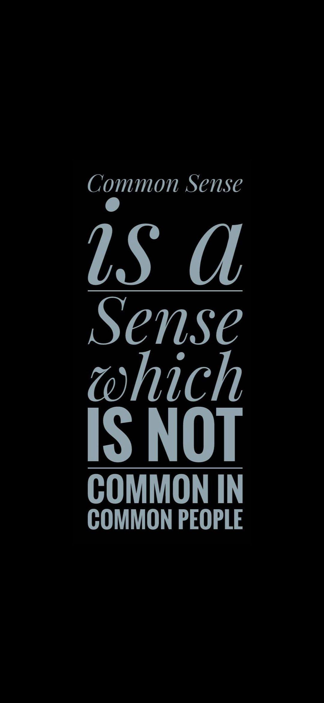 1080x2340 Common Sense