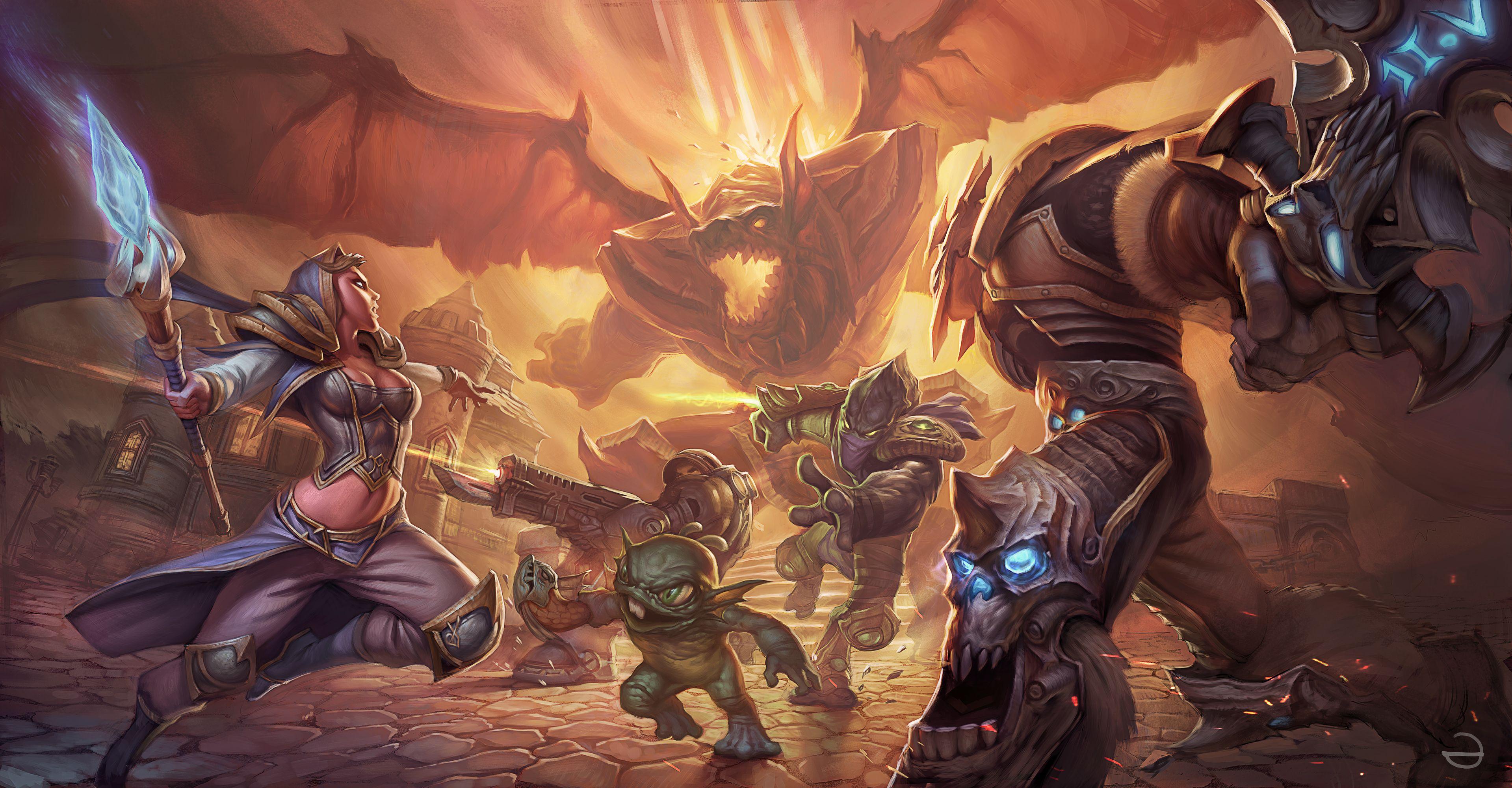 3838x2000 Heroes Of The Storm Hình nền HD - Heroes Of The Storm