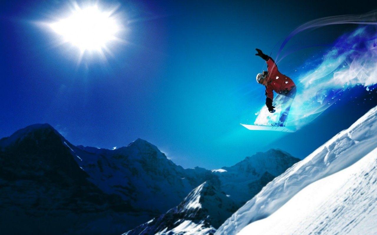 1280x800 Snowboarding Wallpaper