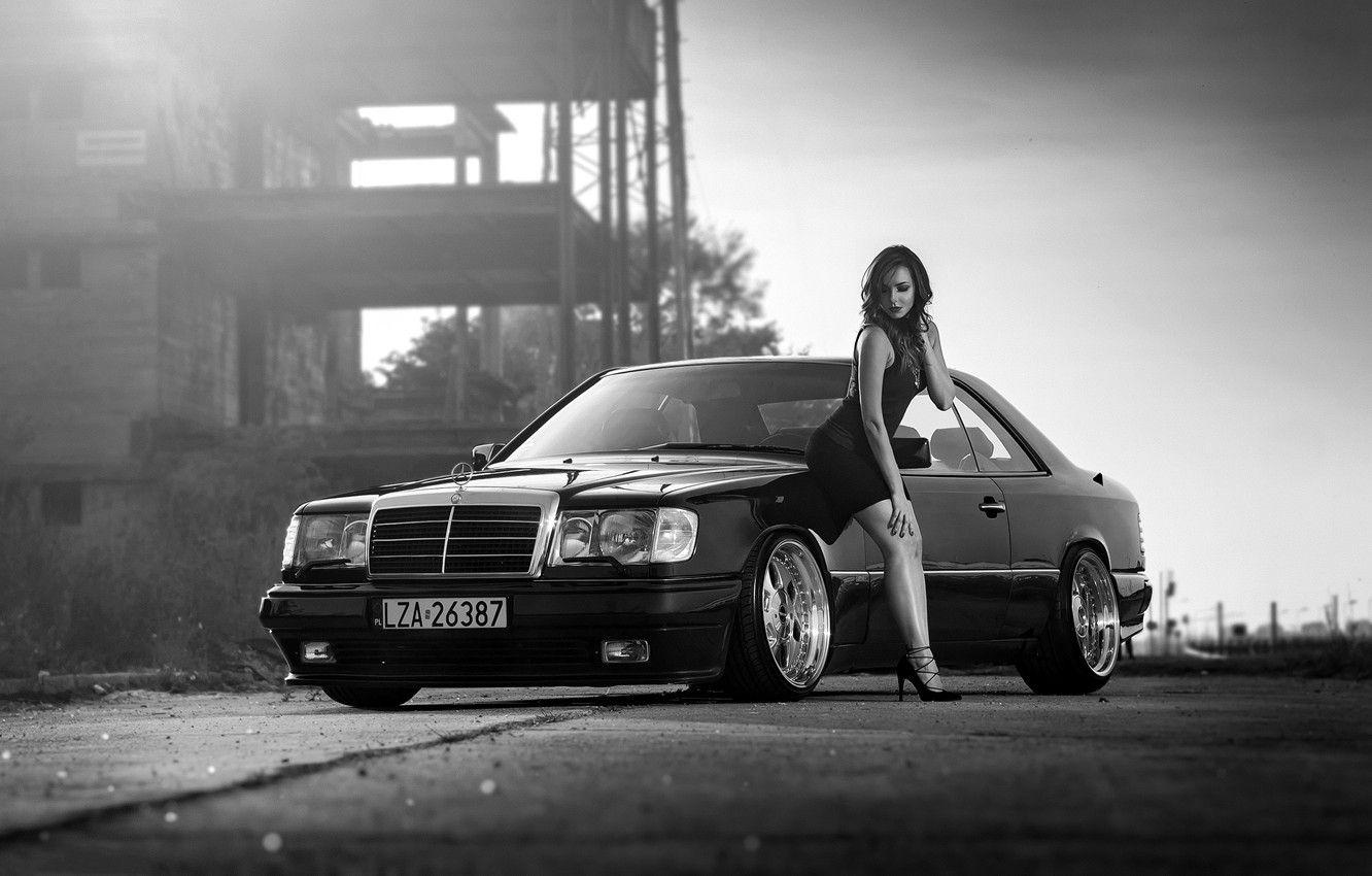 Mercedes benz w124 обои