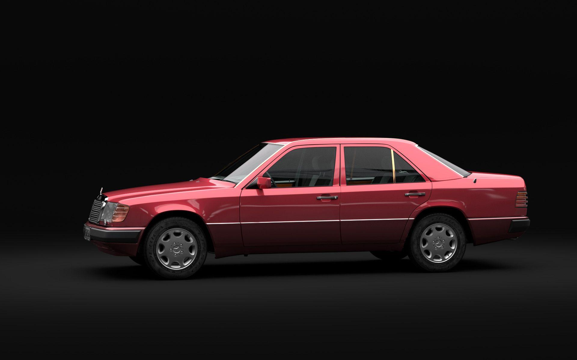 Mercedes benz w124 обои