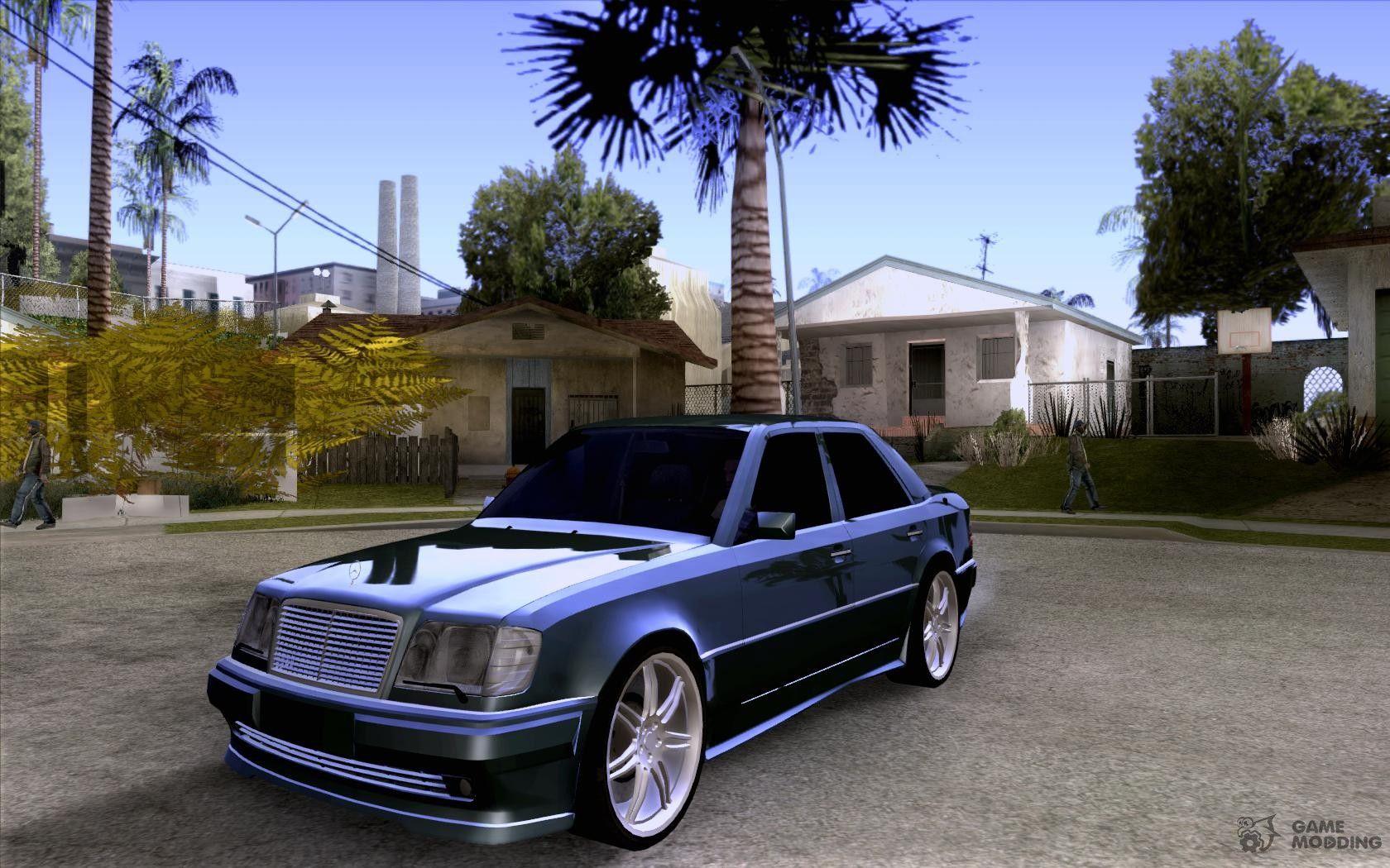 Мерседес для гта са. Mercedes Benz w124 e500. Mercedes w124 e500. W124 e500 GTA San Andreas. Mercedes w124 GTA sa.