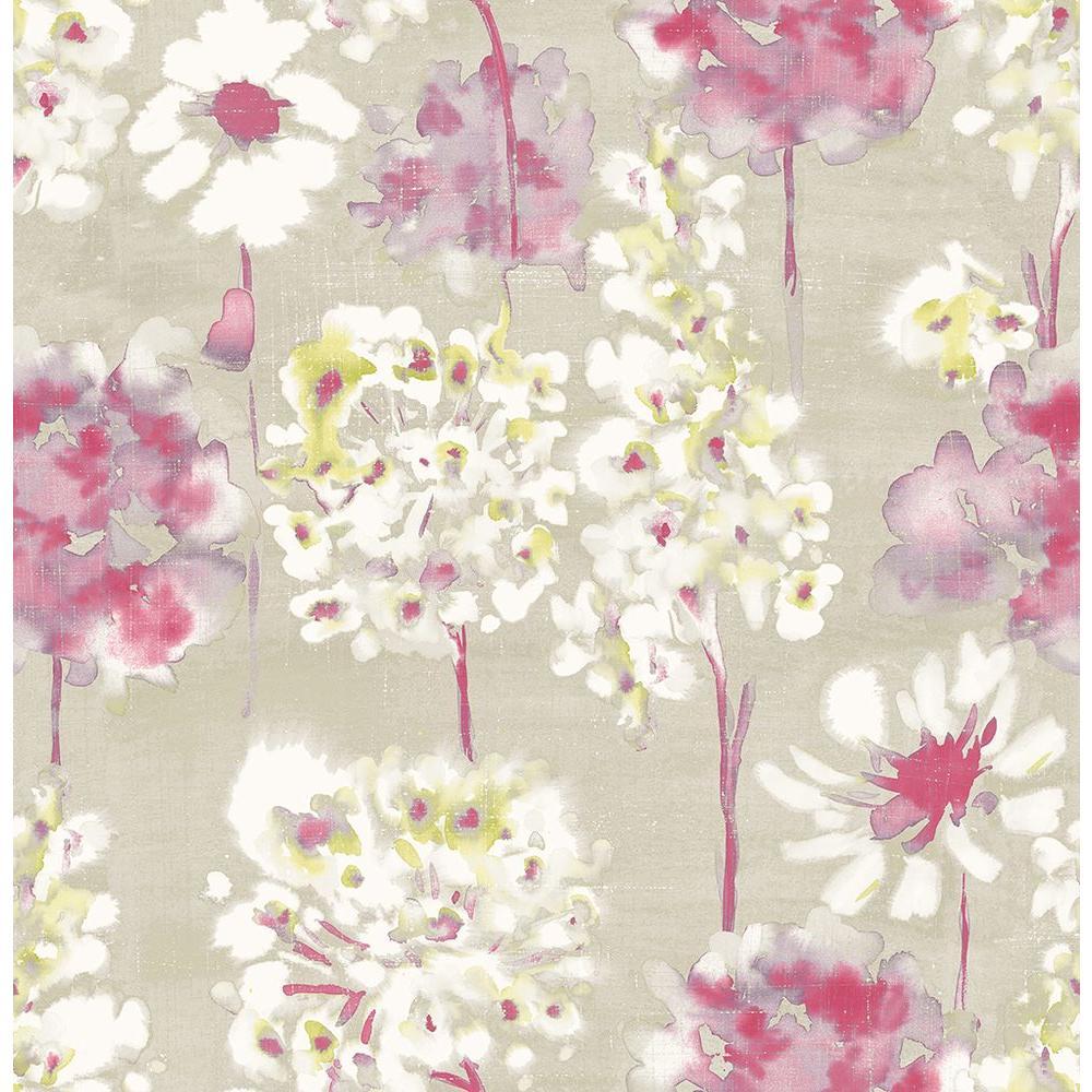 1000x1000 Free download A Street Marilla Pink Watercolor Floral