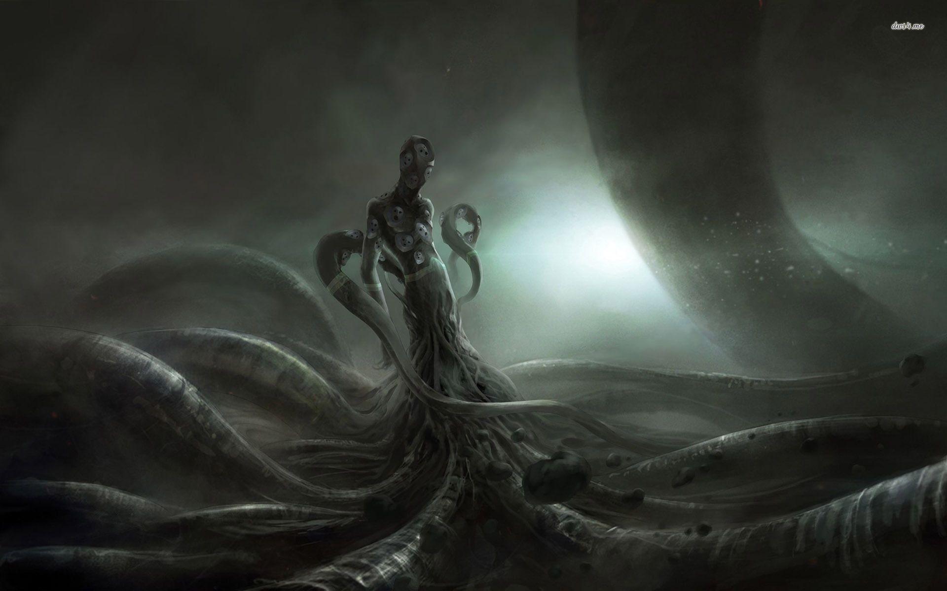 1920x1200 Eerie creature wallpaper wallpaper