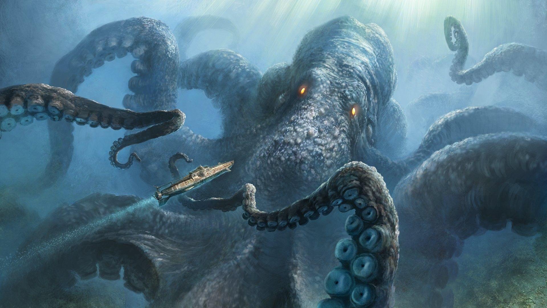 Sea Monster Wallpapers - Top Free Sea Monster Backgrounds - WallpaperAccess