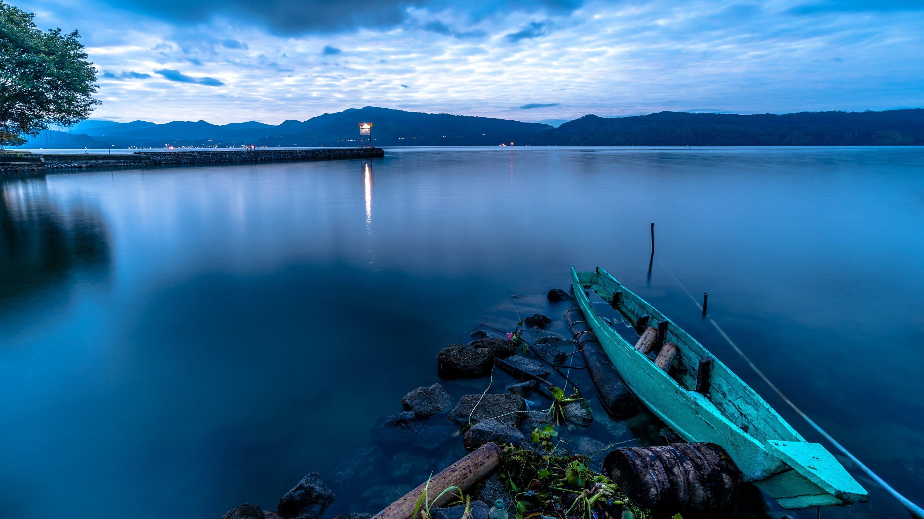 3840x2160 lake, Nature, Indonesia Wallpaper HD / Desktop and Mobile