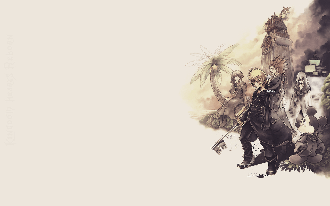 1280x800 Roxas Wallpaper. Kingdom Hearts