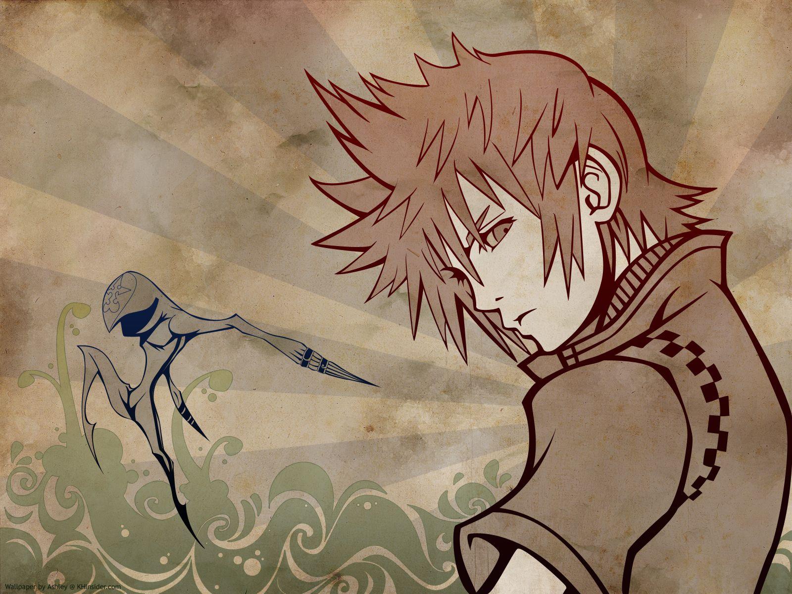 1600x1200 Roxas Kingdom Hearts Wallpaper