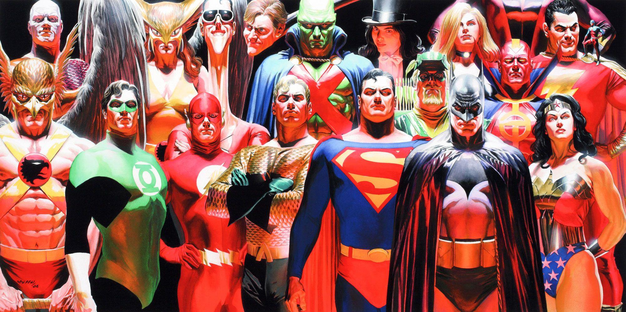 2000x996 DC Comics Wallpaper HD