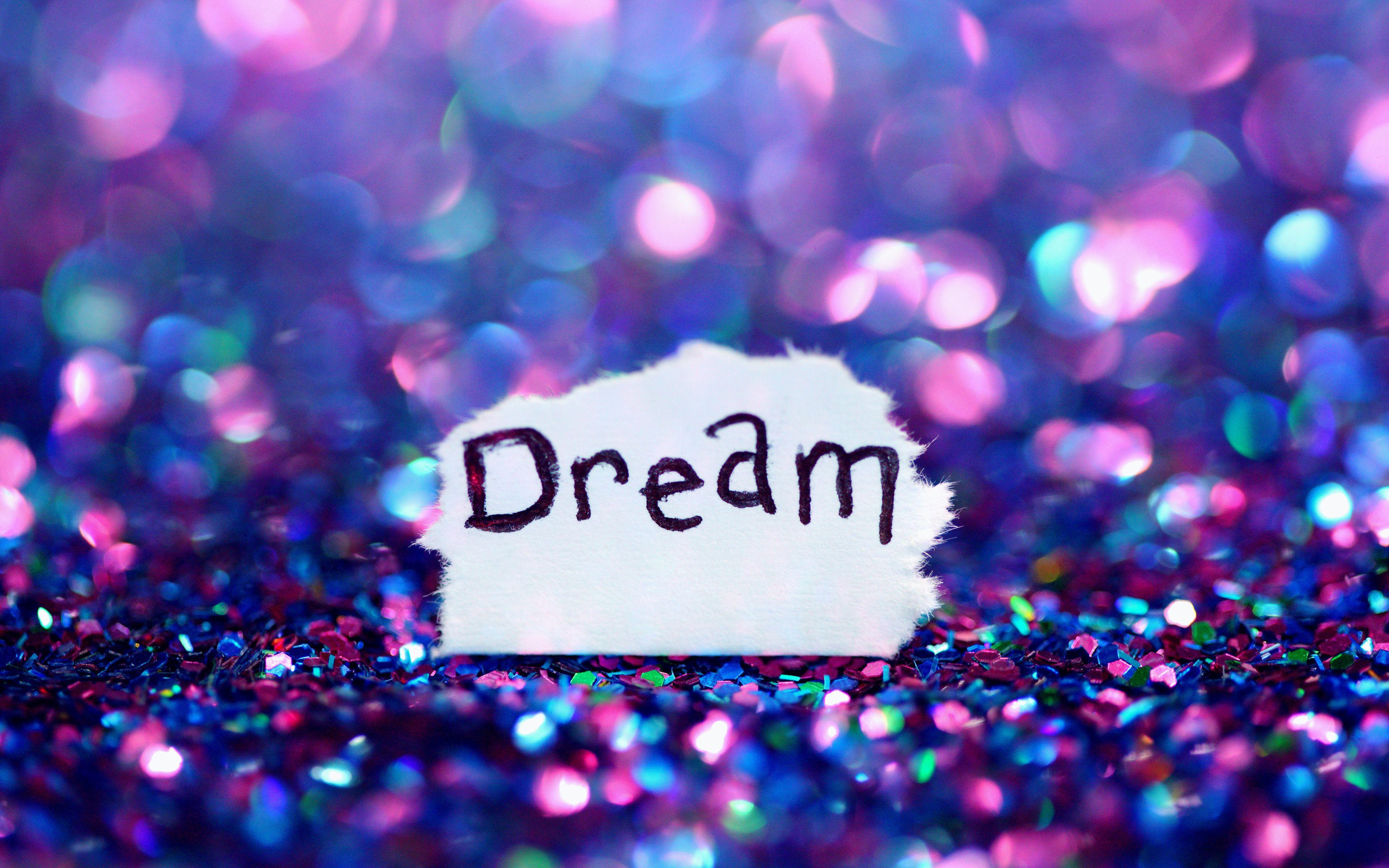 3840x2400 Dream Glitter Bokeh 4K 5K Wallpaper