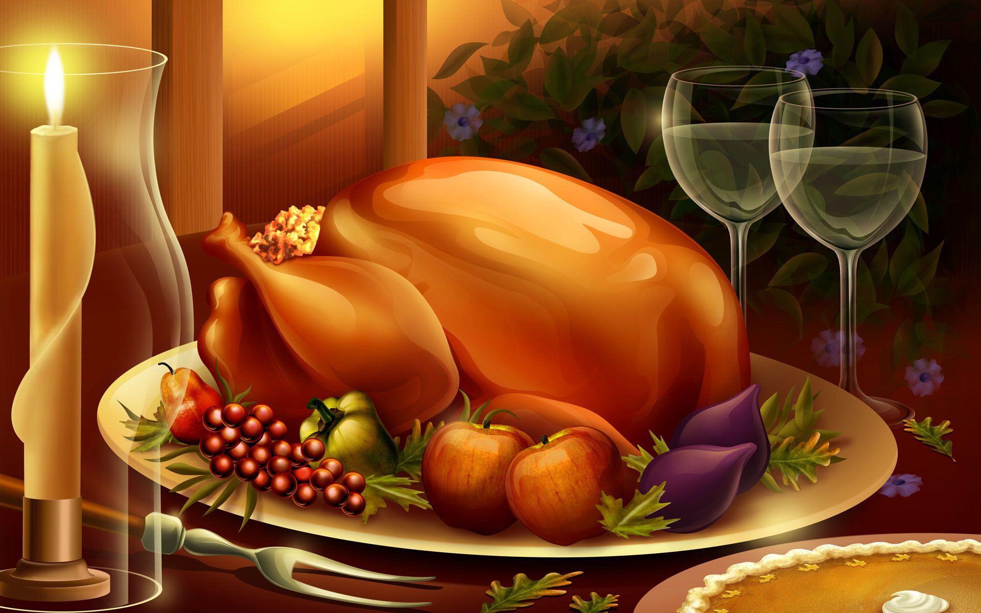1920x1200 Happy Thanksgiving Wallpaper
