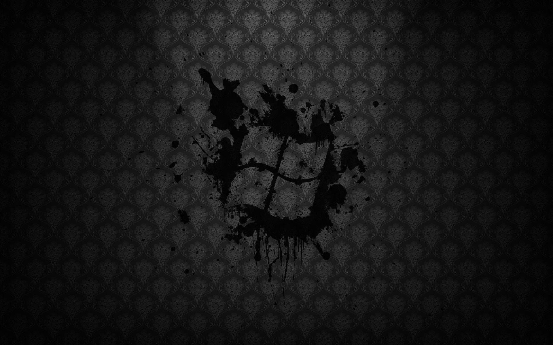 1920x1200 Windows 7 Black Wallpaper