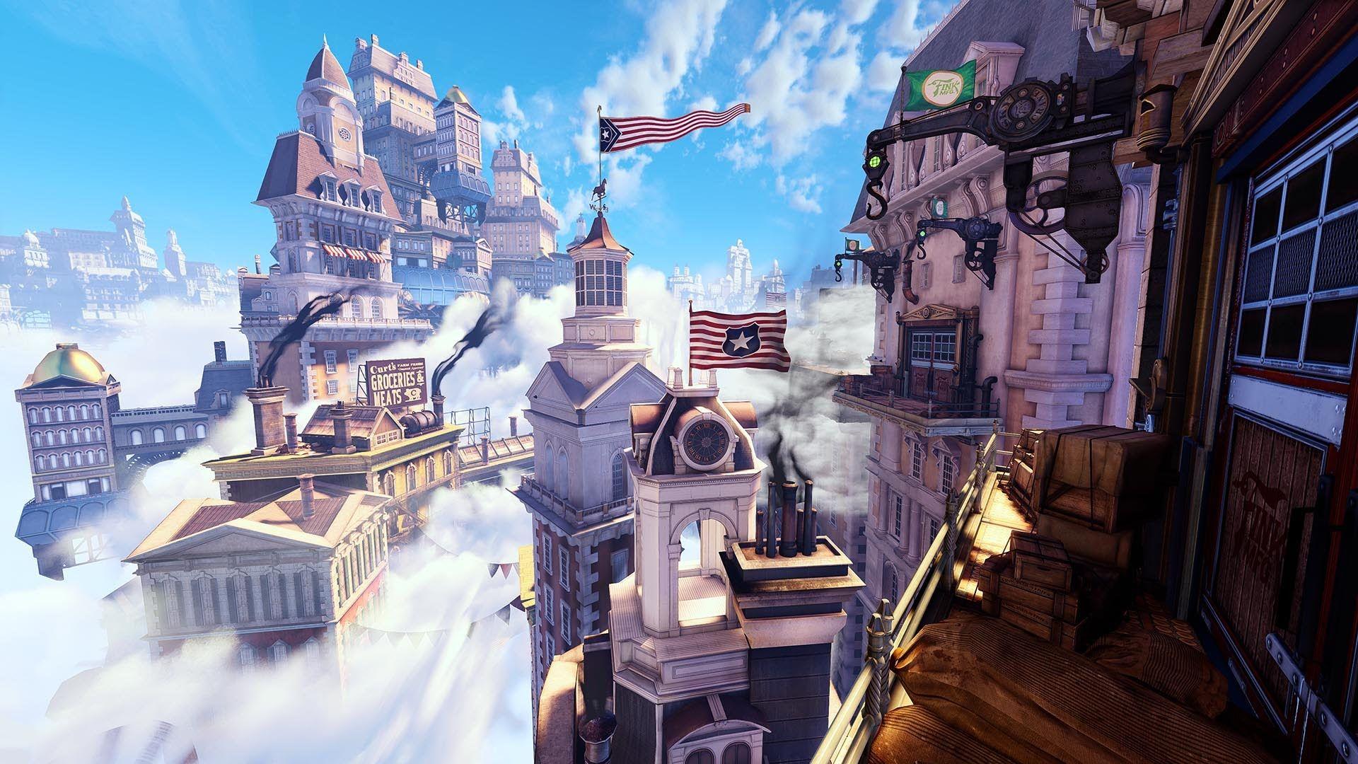 BioShock Infinite City Wallpapers Top Free BioShock Infinite City 