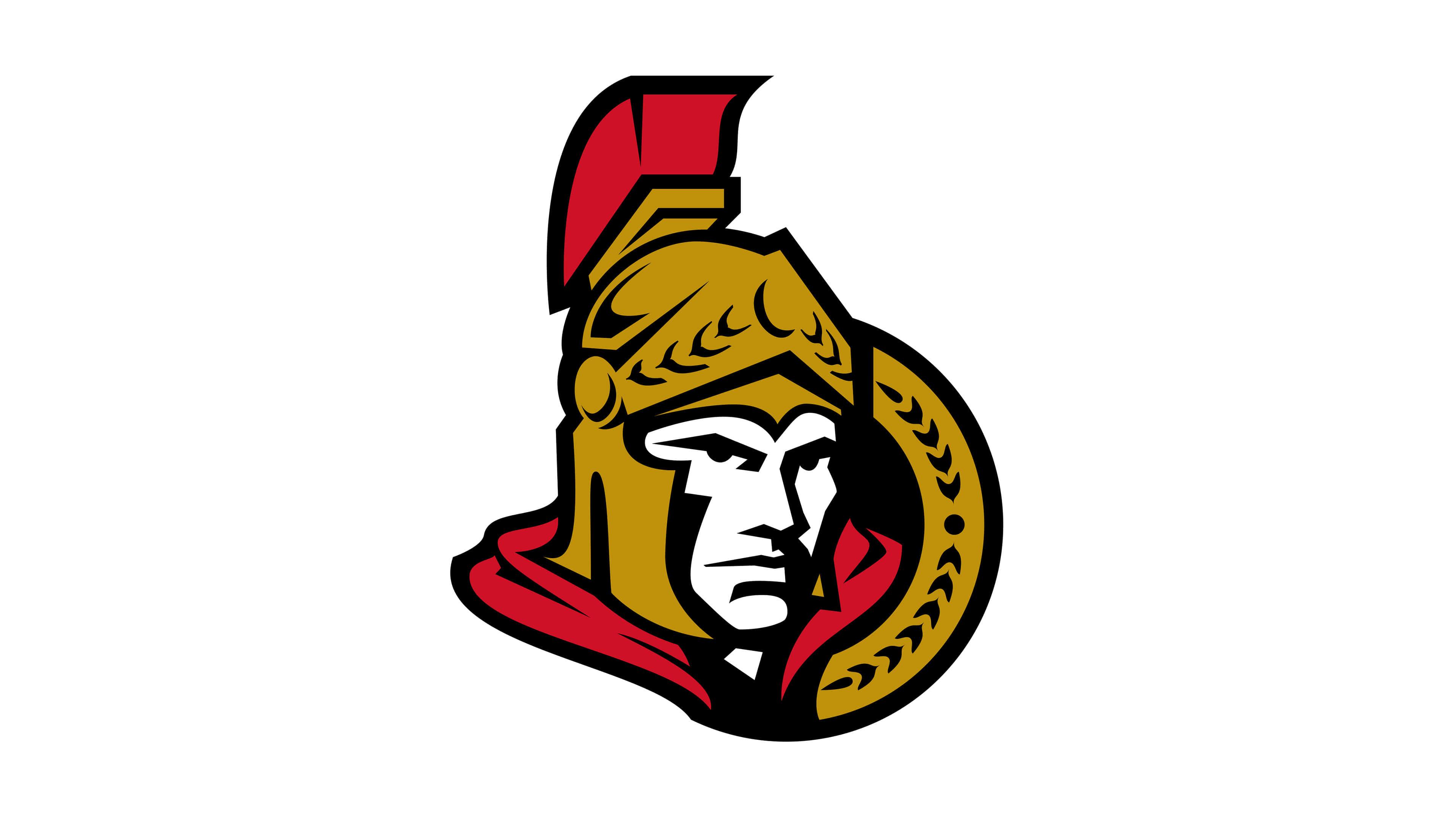 3840x2160 Ottawa Senators NHL Logo UHD 4K Wallpaper