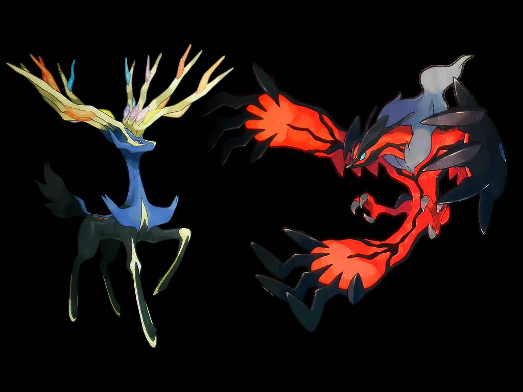 1024x768 Yveltal Wallpaper. Shiny Yveltal