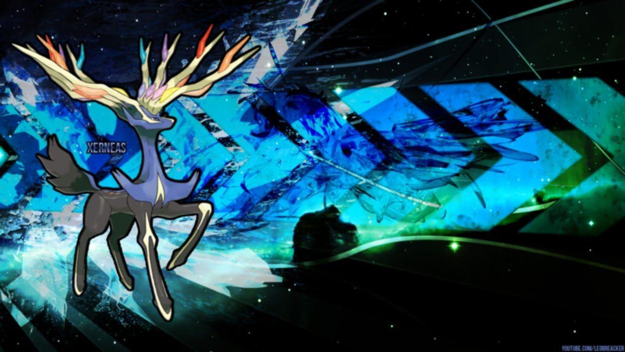 1280x720 Xerneas Desktop Wallpaper