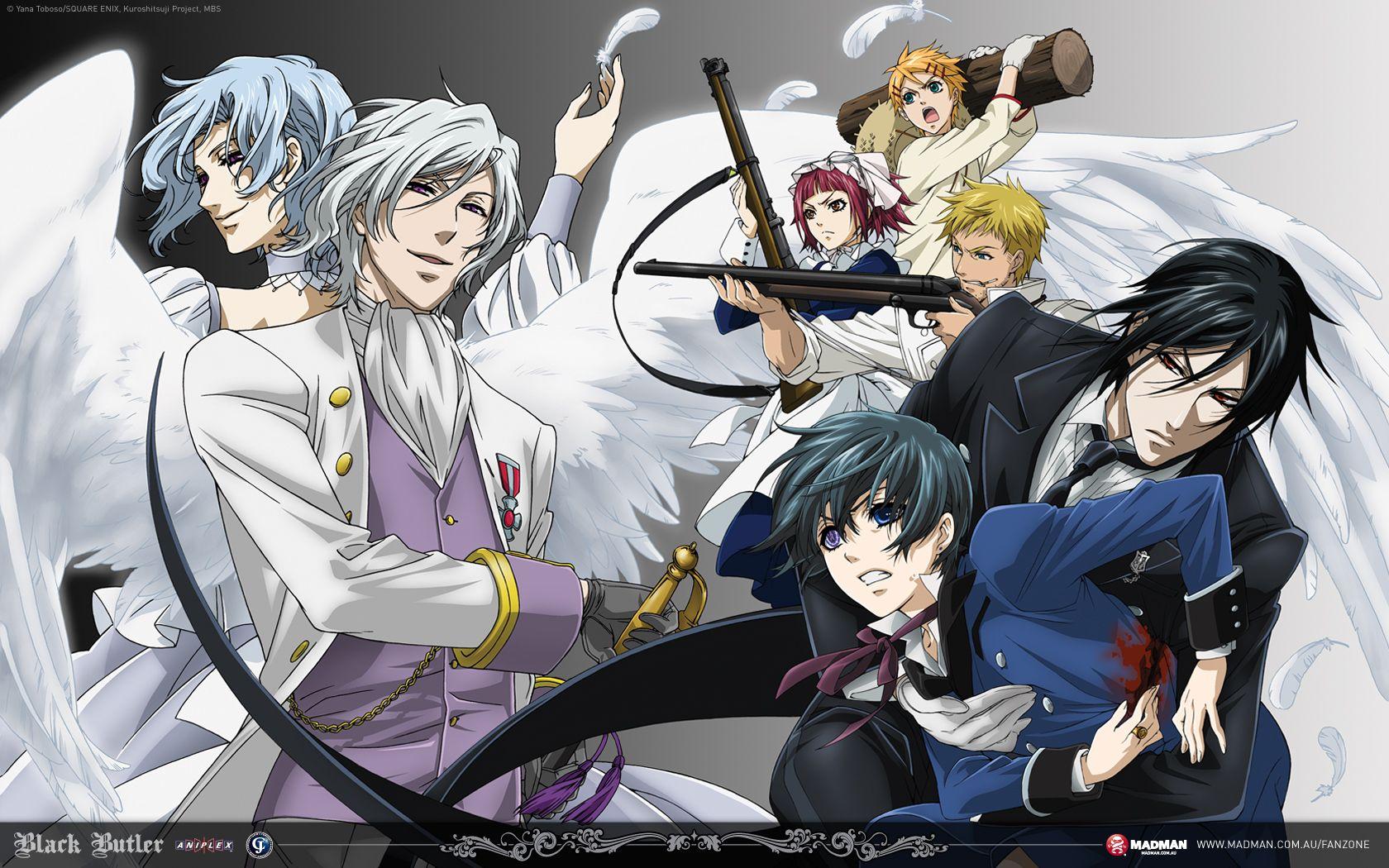 1680x1050 Anime Wallpaper Butler (Kuroshitsuji)