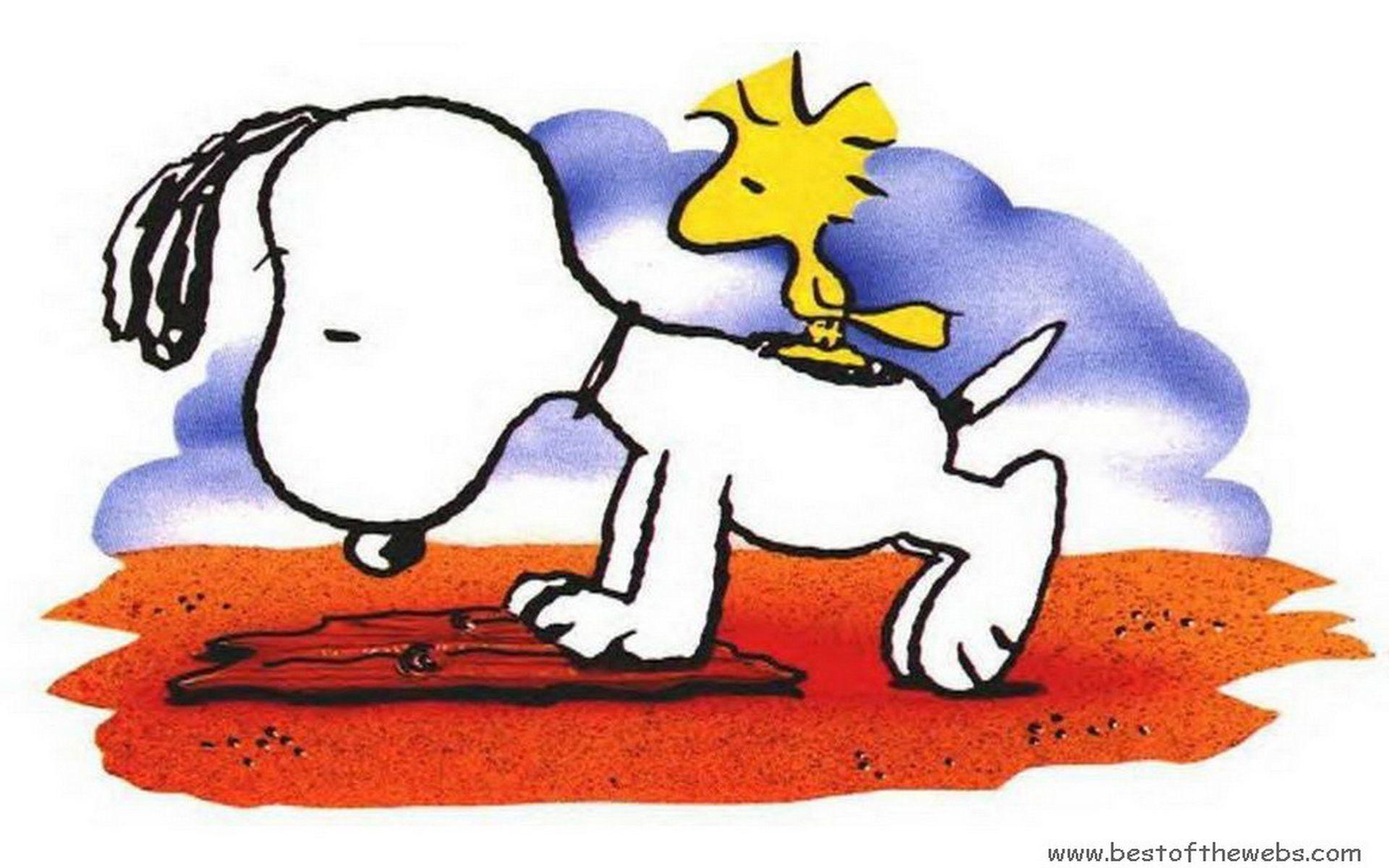 1920x1200 Thanksgiving Snoopy Wallpaper