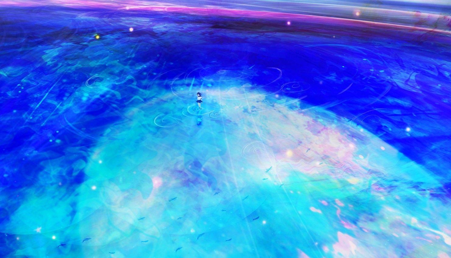 Pink Aesthetic Anime Water Hand GIF  GIFDBcom