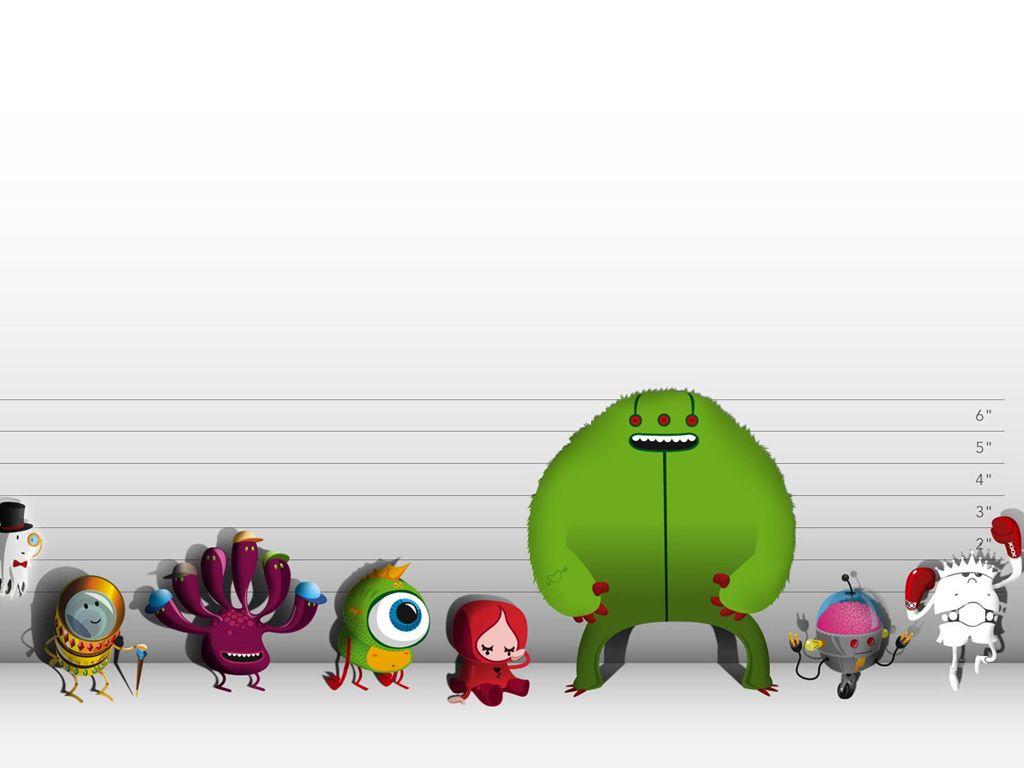 1024x768 Free download Cute animal cartoon park wallpaper comics
