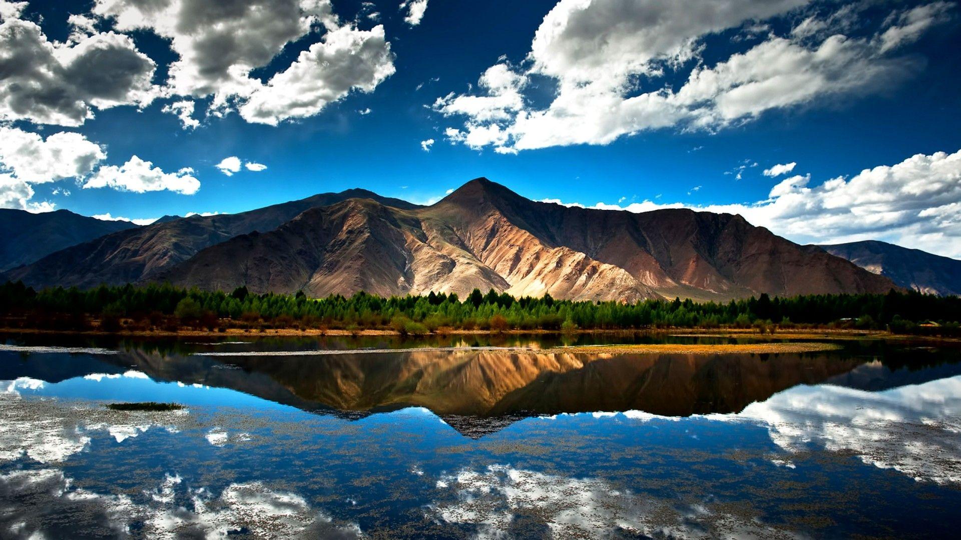 1920x1080 1080p HD Mountain Wallpaper