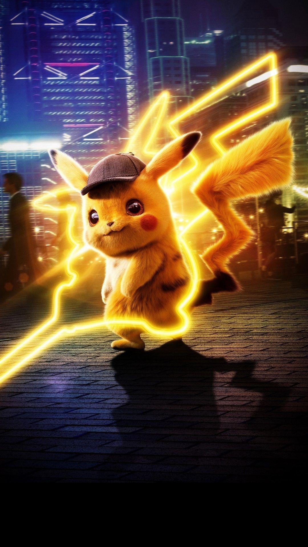 1080x1920 Pokémon Detective Pikachu Poster Movie Movie Poster