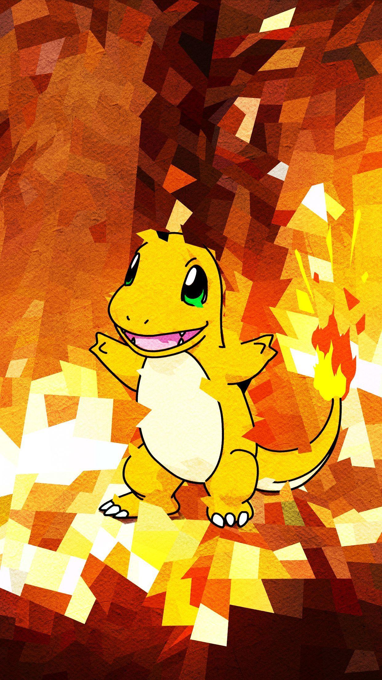 1242x2208 Pokémon Yellow Wallpaper