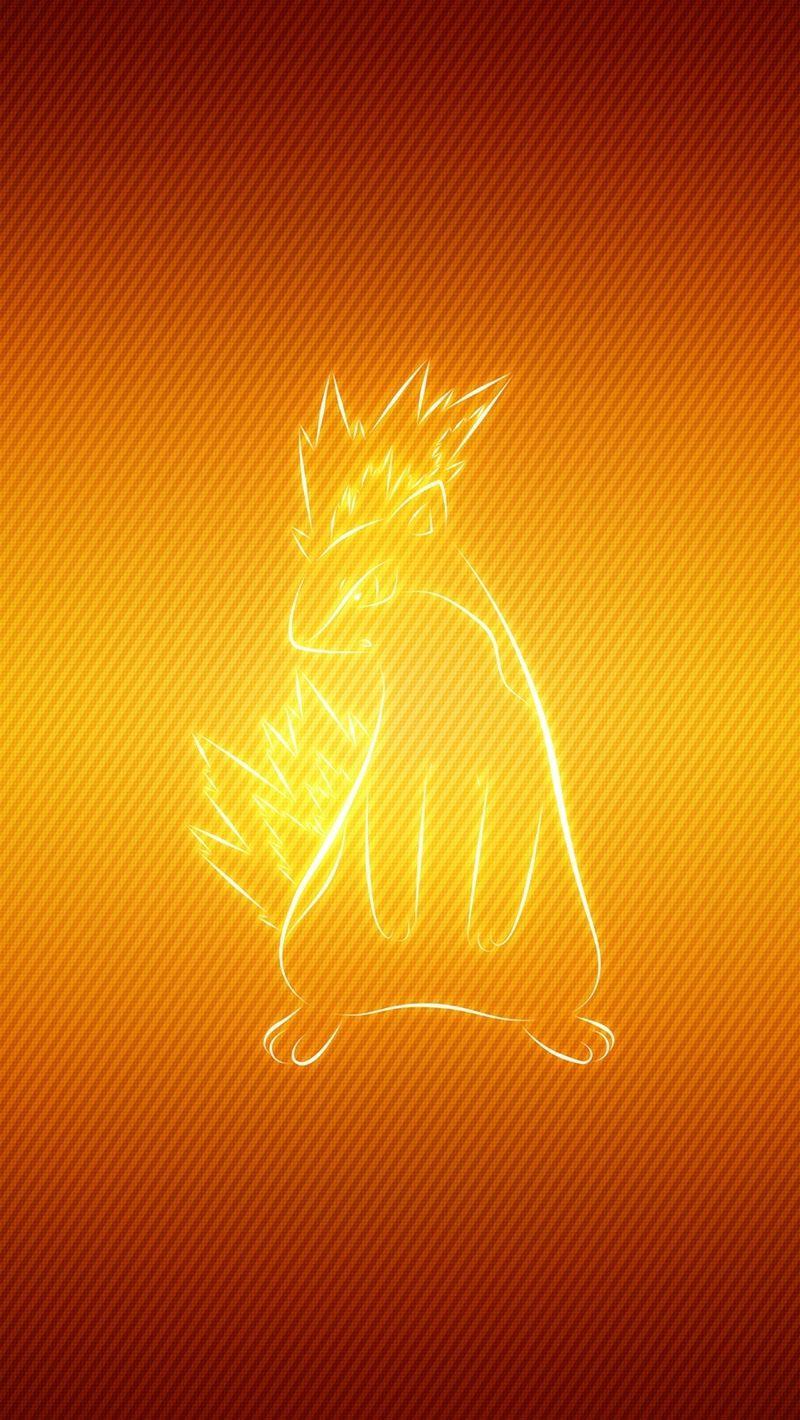 800x1420 Download wallpaper 800x1420 pokemon, yellow, background