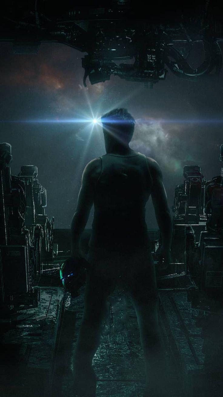 736x1309 Tony Stark in Space Avengers Endgame iPhone Wallpaper