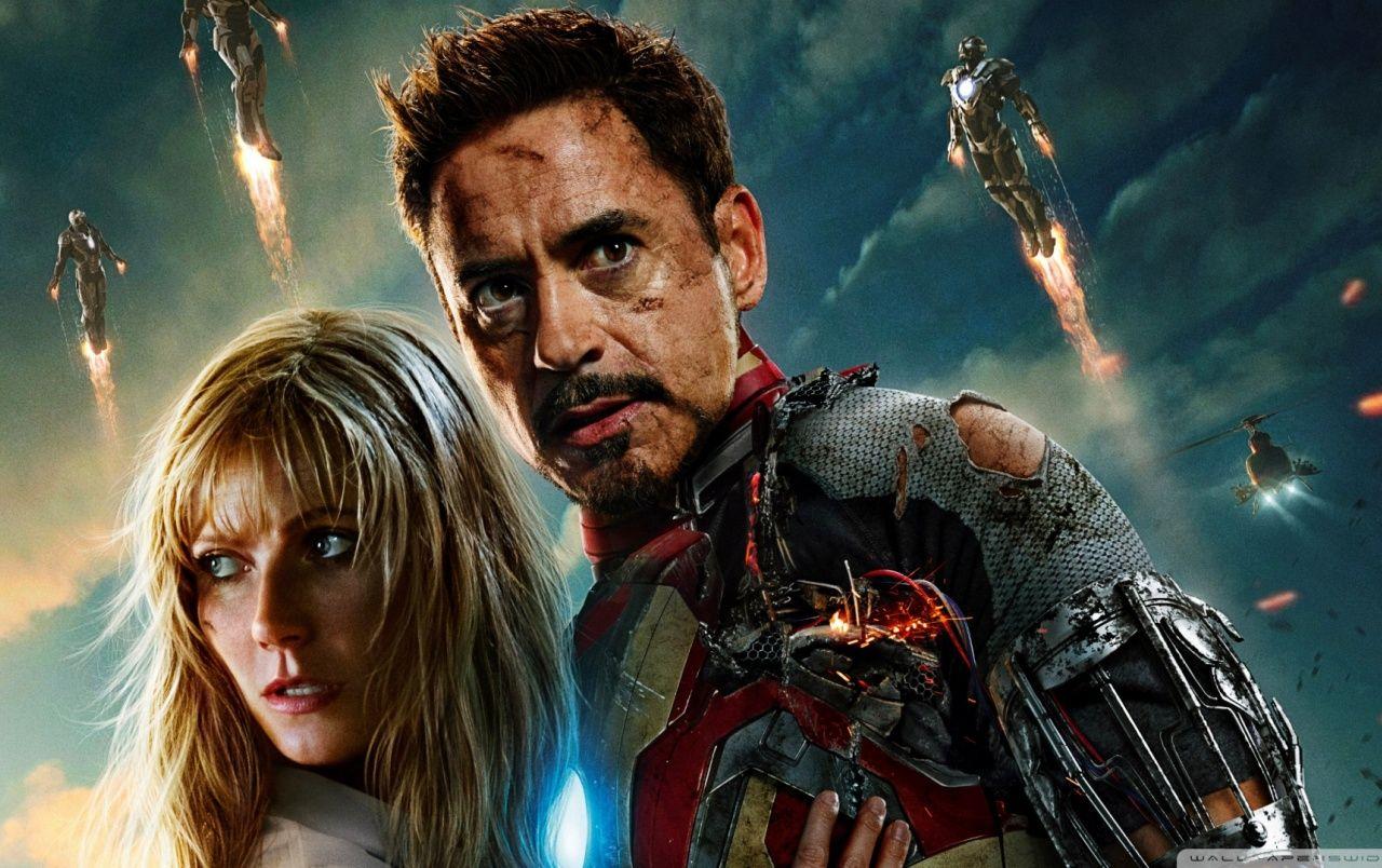 1280x804 Iron Man 3 Tony Stark Pepper Potts wallpaper. Iron Man 3 Tony Stark Pepper Potts