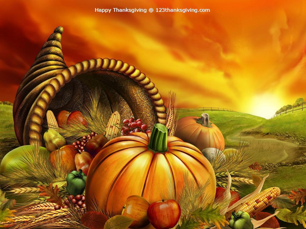 1024x768 Happy Thanksgiving Wallpaper for FREE Download