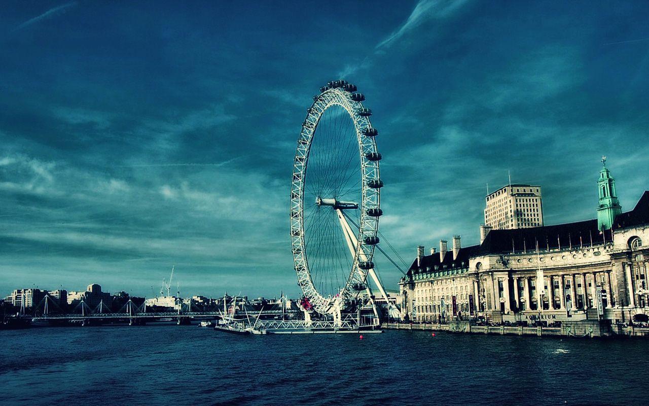 1280x800 London Eye Millennium Wheel Wallpaper