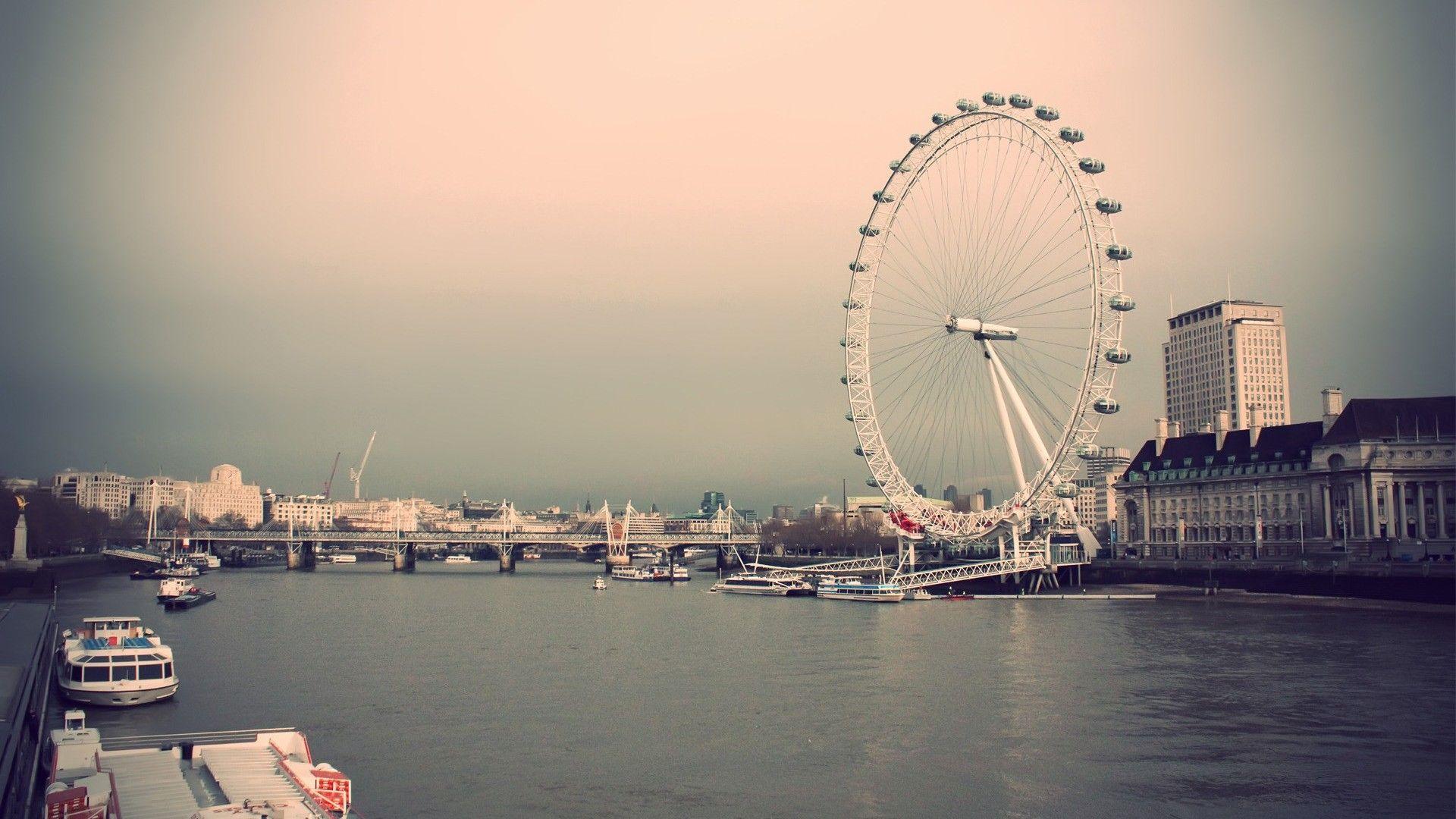 1920x1080 London Eye HD Wallpaper