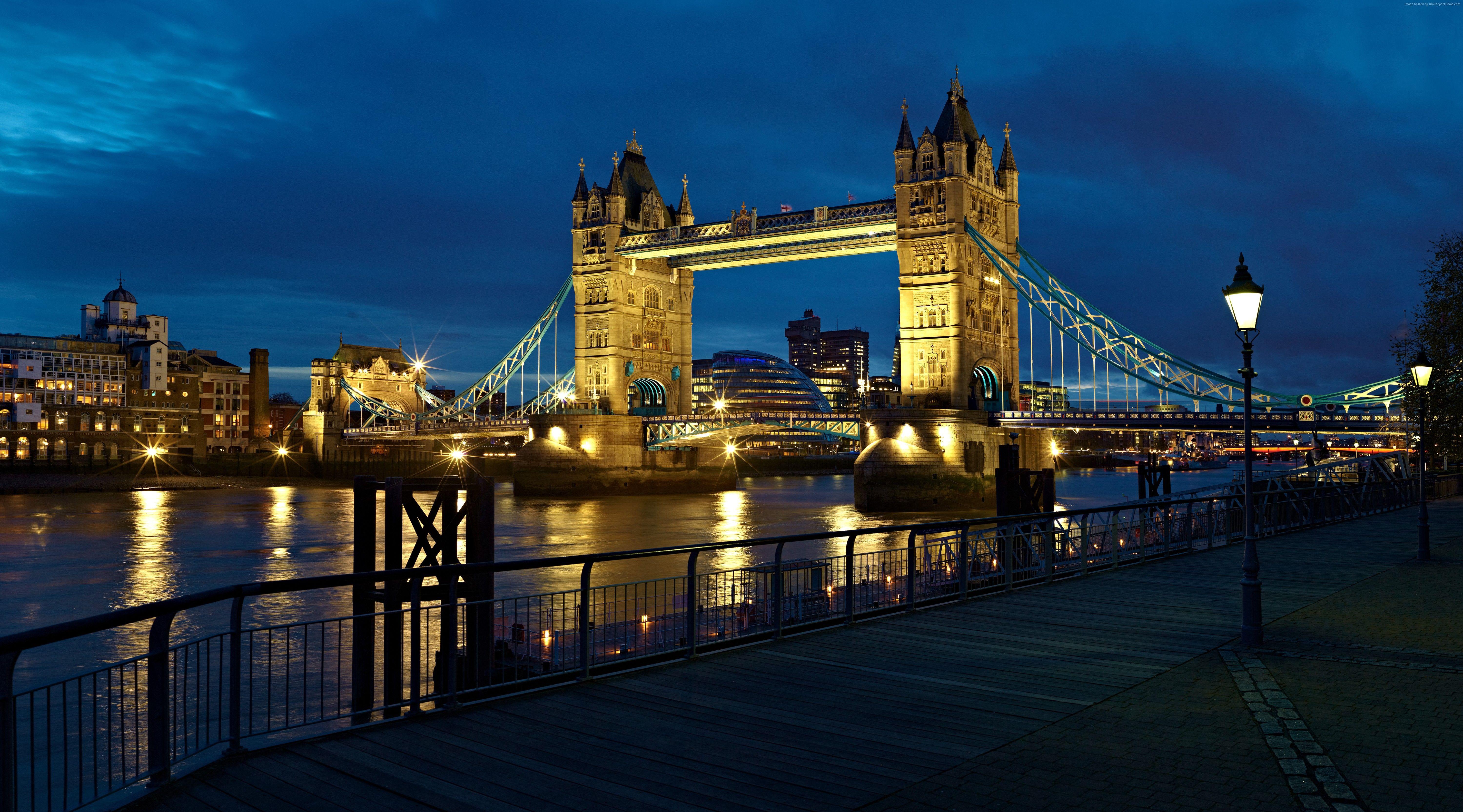 6000x3331 #river, #London, #travel, #bridge, #UK, #tourism