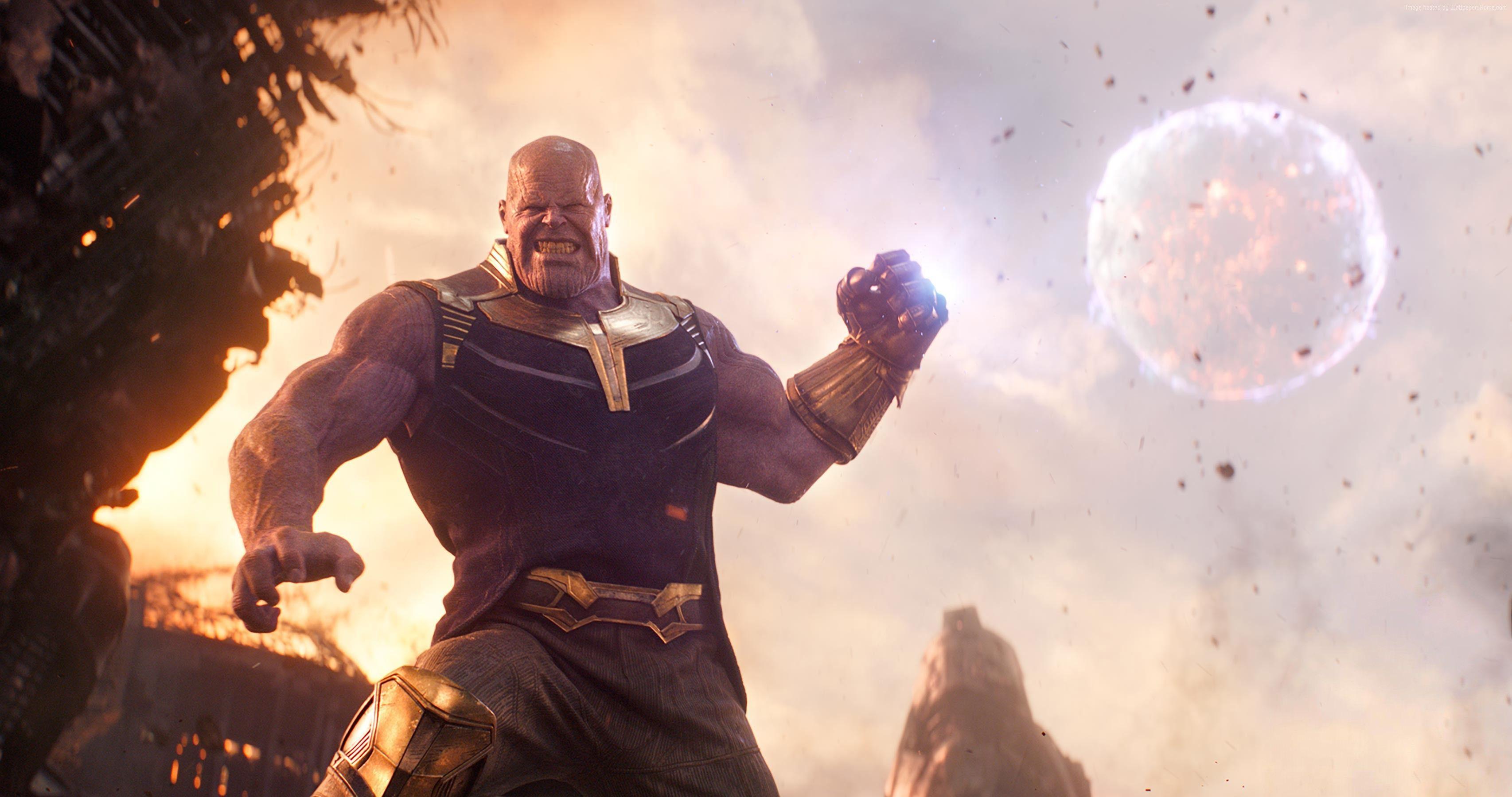 3412x1800 Thanos From Avengers Infinity War 2018 Wallpaper, HD Movies