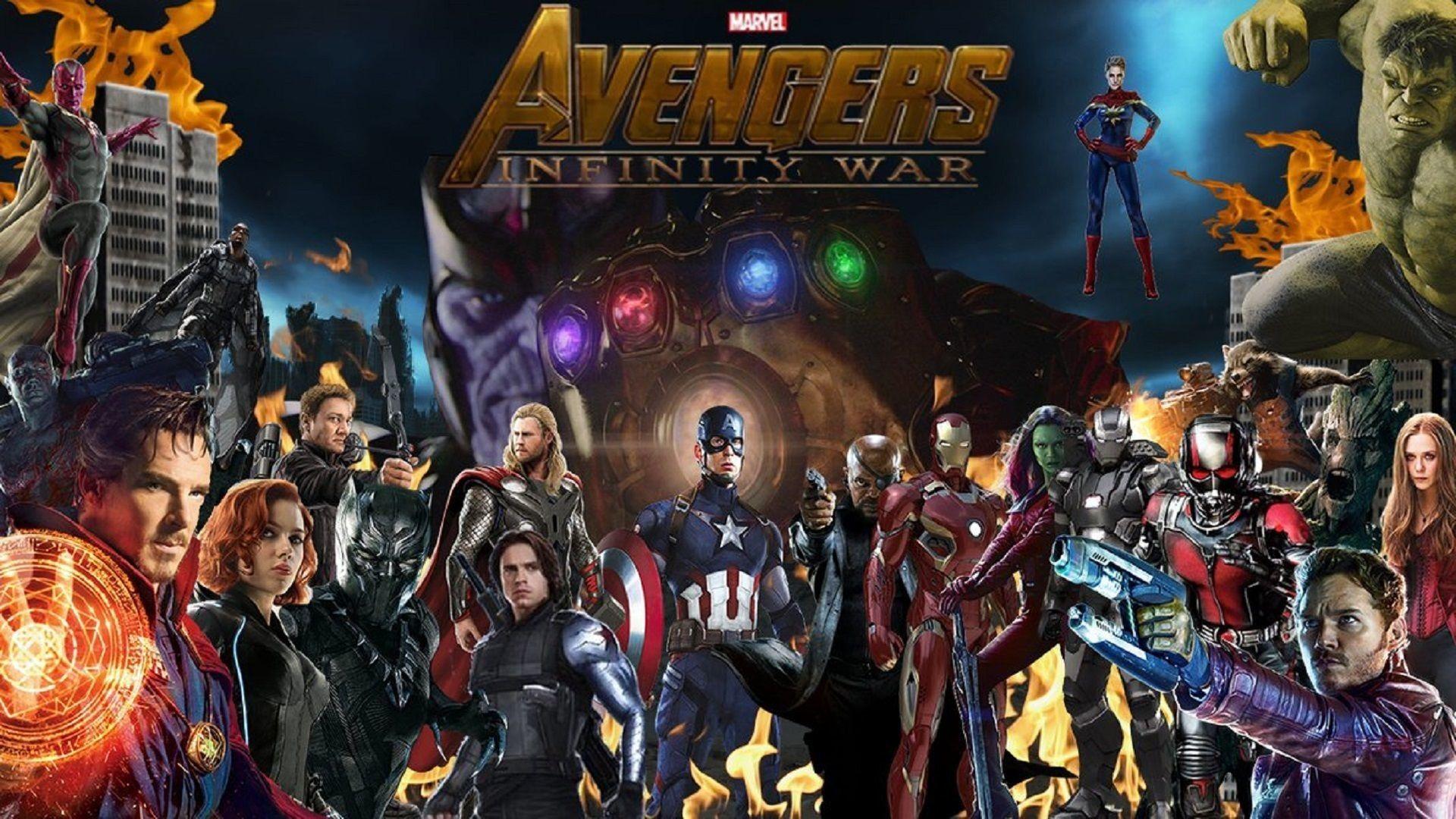 1920x1080 Avengers Infinity War Wallpaper background picture